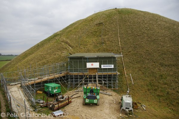 Silbury filling